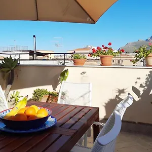  Apartment Terrace With View Attic In Old Town Ballarhome Italy